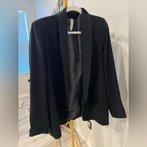 Mural Black Blazer - XL